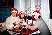 Со Светой Денисовой празнуем Рождество на острове. УВЕЛИЧИТЬ ФОТОГРАФИЮ. 