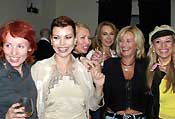 Лада Дэнс, Жанна Эпле, Ирина Салтыкова, на светской вечеринке, в ресторане 'Фортунато' 